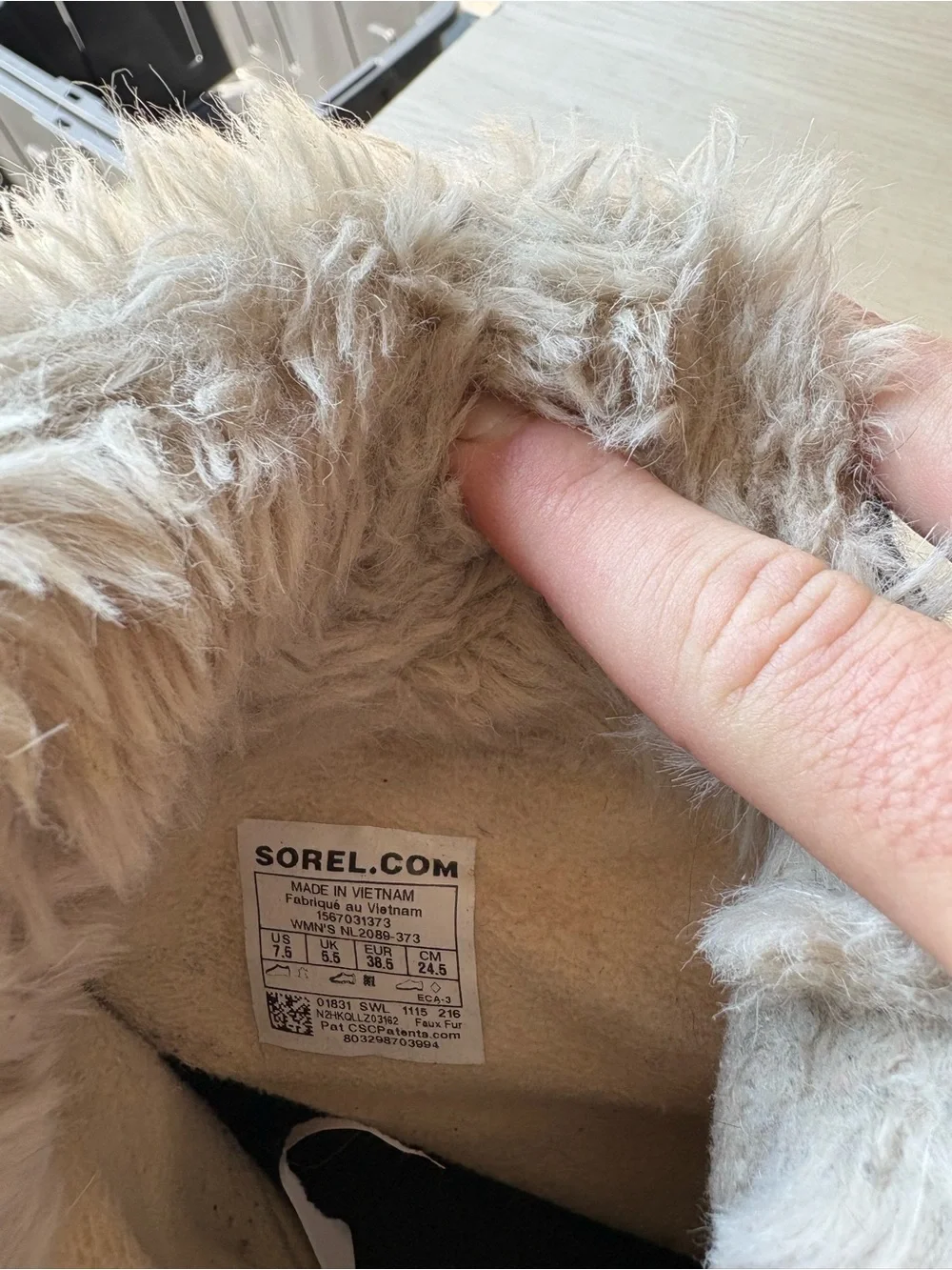 Sorel Size 7.5 Waterproof Brown Fur-Trim Winter Boots